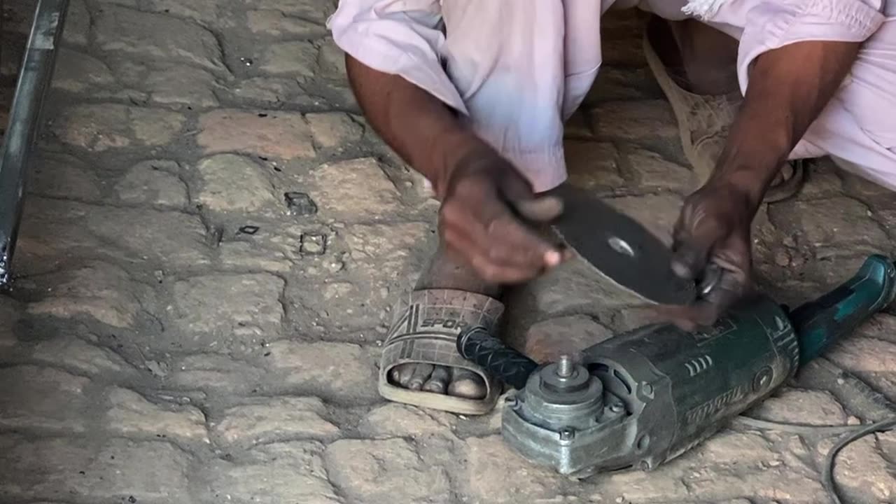 Watch How Expert workers Mass-Produce Iron Frames for Banners!