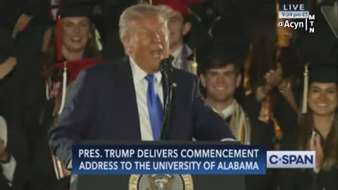 President Trump Says the Next Chapter Will Be Written by Alabama Graduates, Not Harvard Graduates