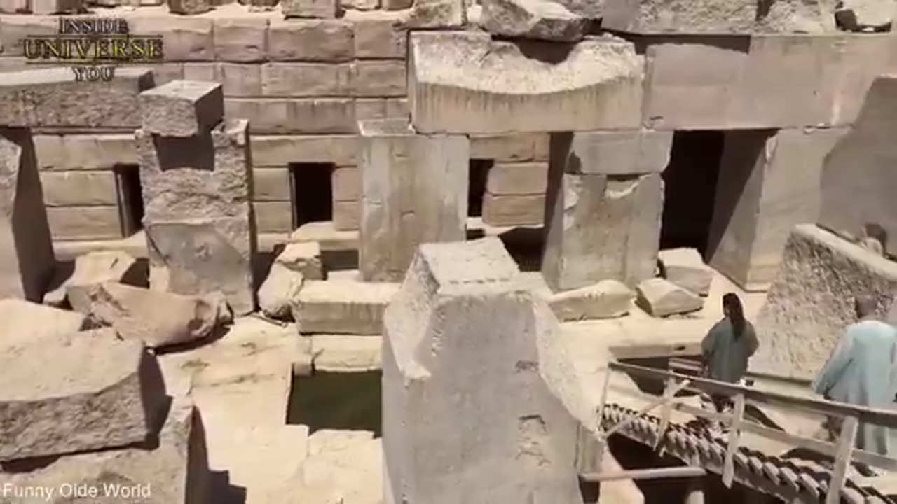 Osireion Uncovered: Ancient Egyptian Mega-Structure Hints at Pre-Flood Civilization