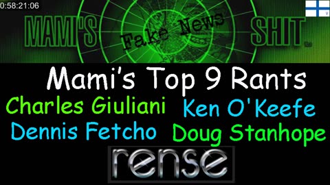 Mamis Top 9 Rants - Doug Stanhope, Charles Giuliani, Ken O'Keefe, Jeff Rense, Dennis Fetcho