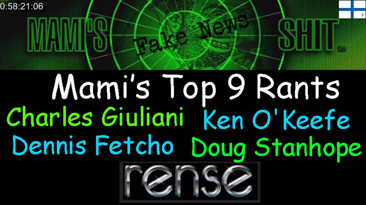 Mamis Top 9 Rants - Doug Stanhope, Charles Giuliani, Ken O'Keefe, Jeff Rense, Dennis Fetcho