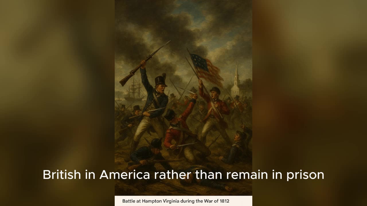 The Battle of Hampton Virginia, War of 1812