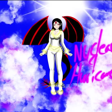 Oc speedpaint nuclear hurricane over heaven