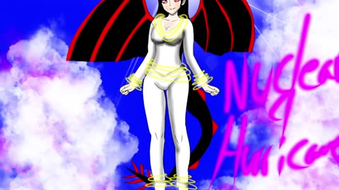 Oc speedpaint nuclear hurricane over heaven