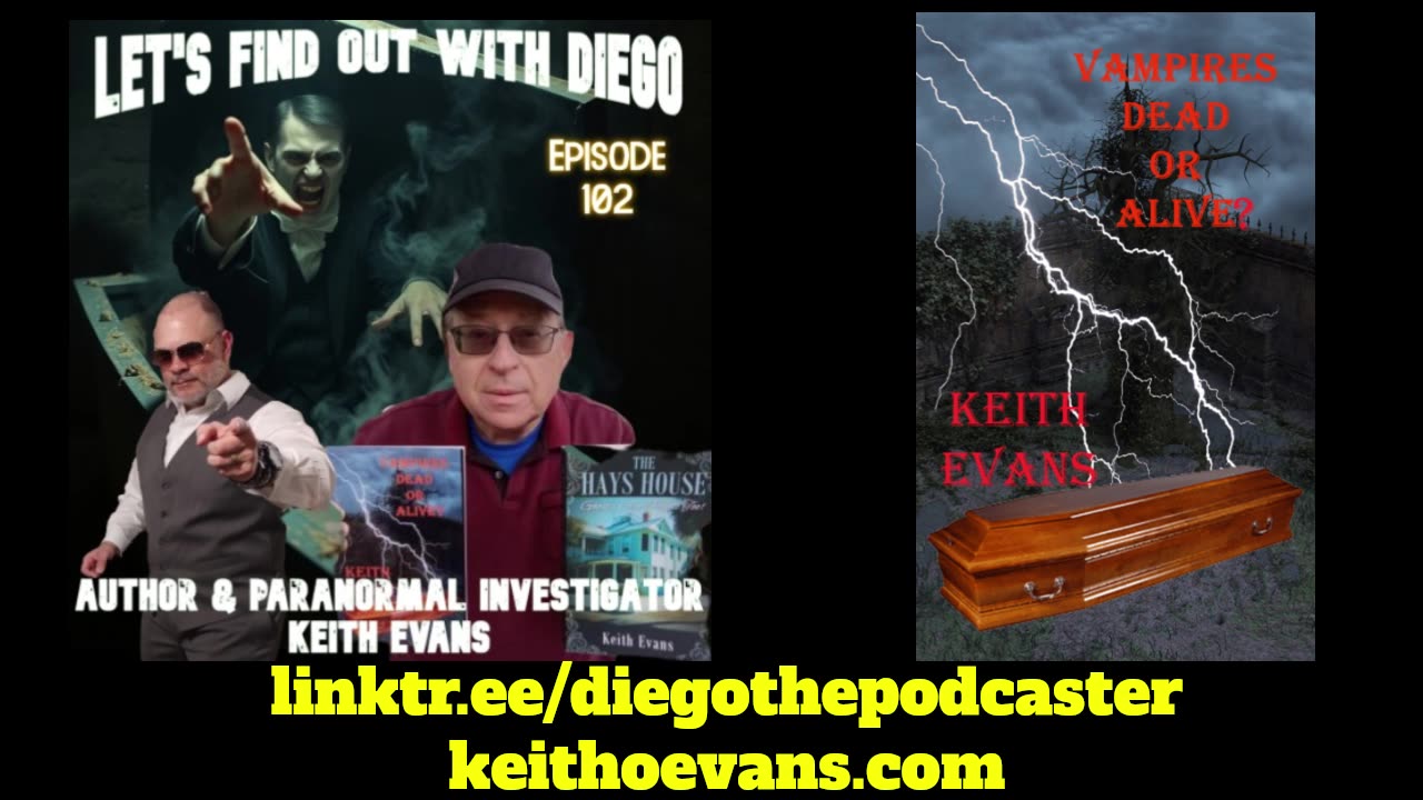 Episode 102: Keith Evans "Vampires Dead or Alive?"