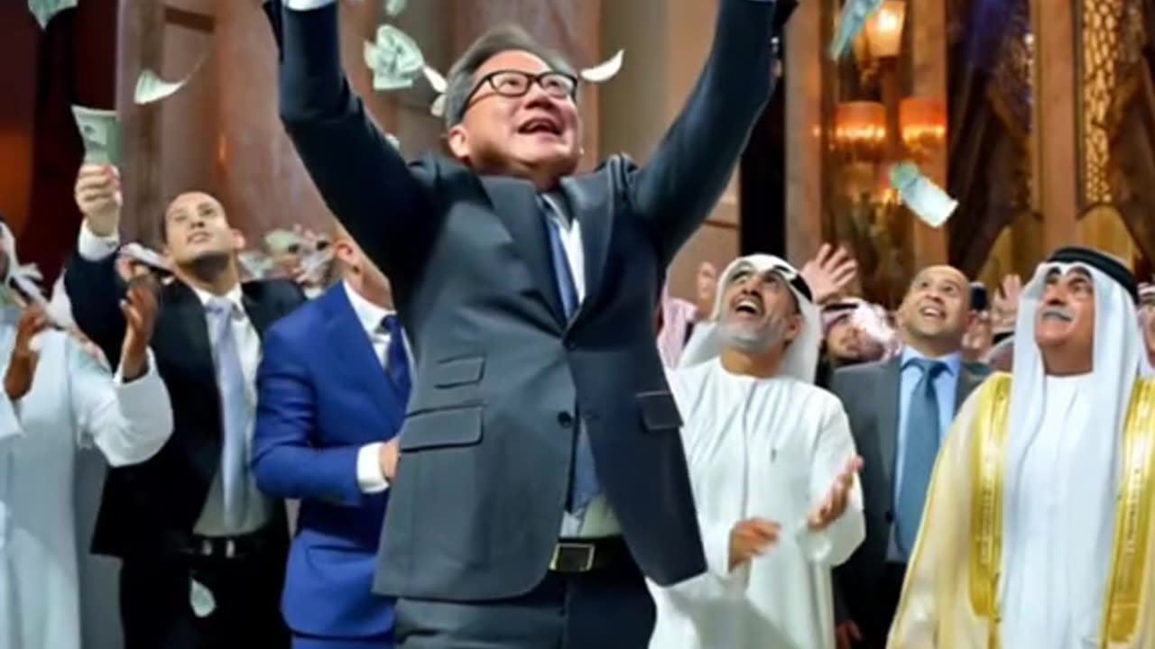Trump with King Salman and Elon Musk See what happens?
