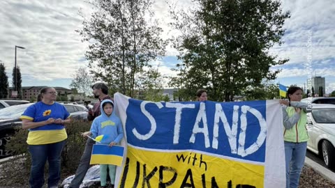 🇺🇸🕊️ Ukraine Russia War | Rally in Alaska Supports Ukraine Against Russian Invasion | RCF