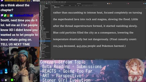 Books Book Made Movie! | Beta Reading + REACTS + Commentary + Writing: Living Weapons | Drawing: Perspective | Stoner Girl Evolution