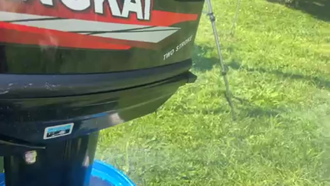 Mid Michigan built in fuel tank & outboard 30 hp demonstration