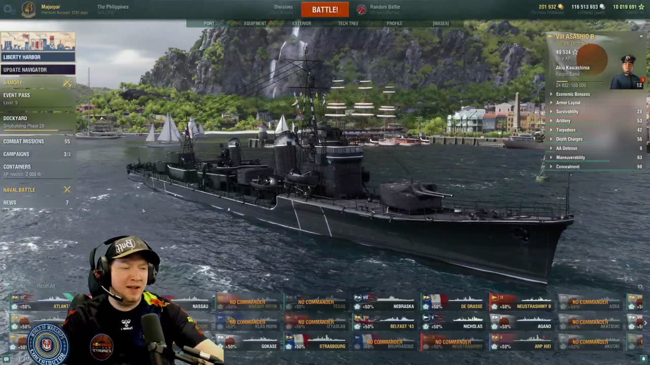🔴Live - Conquer the Seas | World of Warships