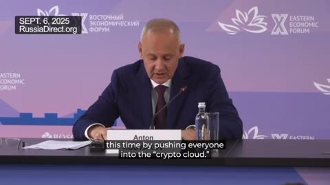 Putin’s advisor Kobyakov - The U.S. has devised a crypto scheme to erase its massive debt at the world’s expense.