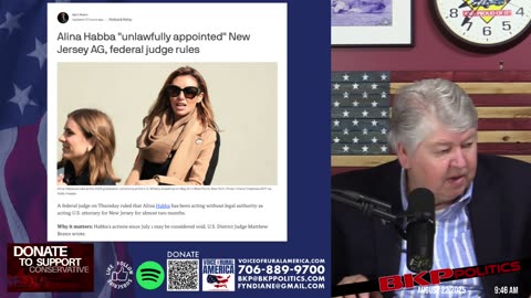 Judge BLOCKS Alina Habba as NJ AG, CA Redistricting Plan Heads to Ballot, and more!