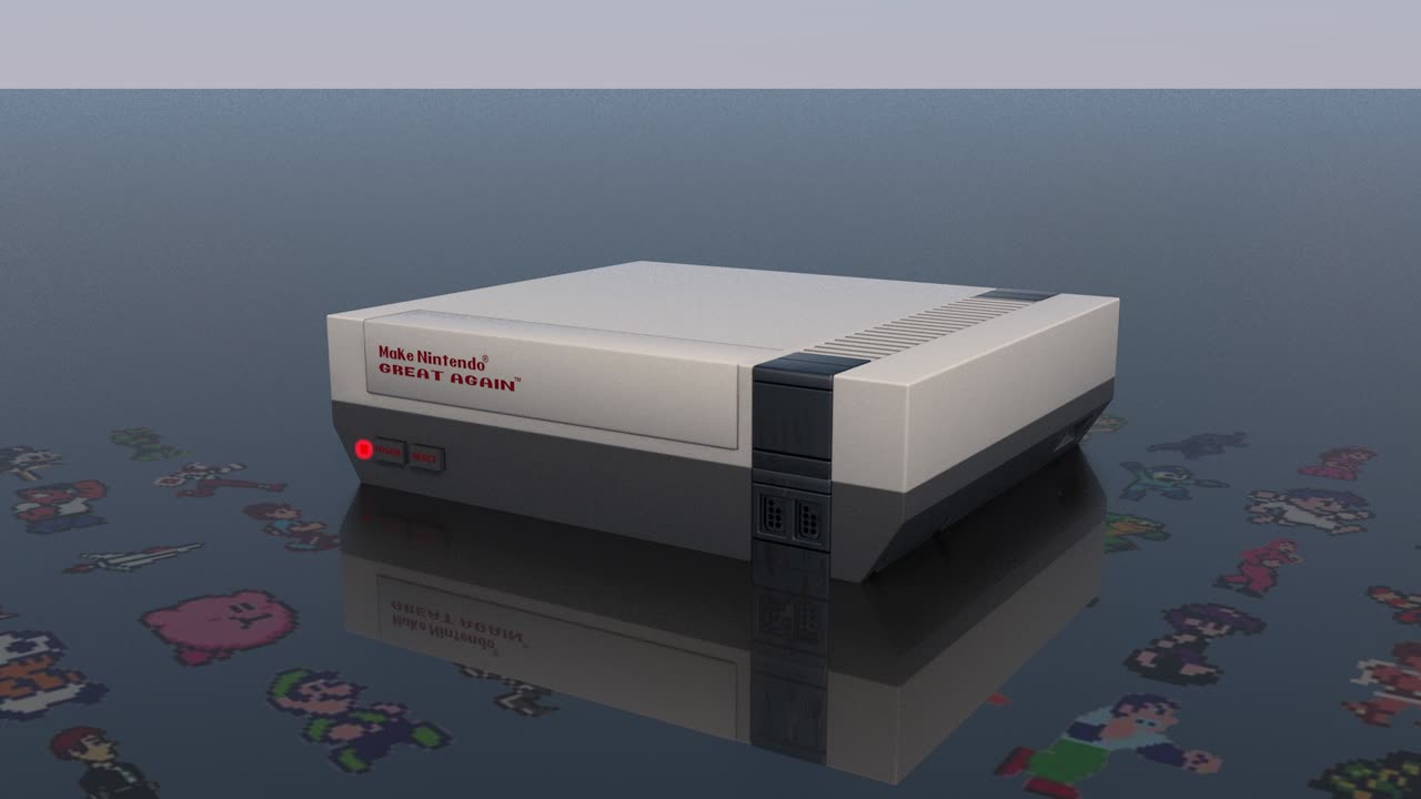 Making a Classic NES 3D Model – Part 2