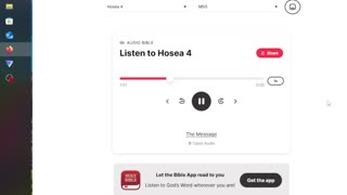 Hosea 4 reading