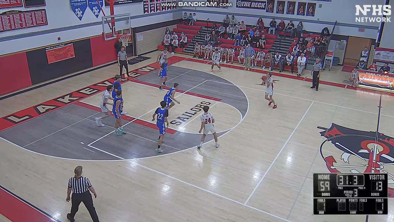 JANUARY 24 2025 HIGH SCHOOL BASKETBALL: LAKEVIEW VS REYNOLDS PART 18
