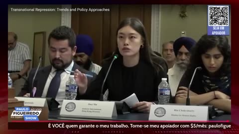 Ela MENTIU na minha frente no Congresso dos EUA🔥Eu tive que responder