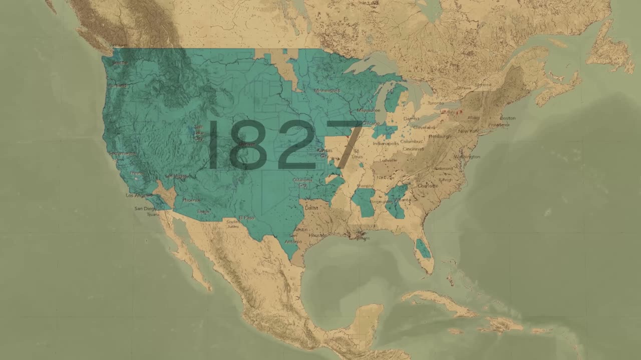 How the USA Colonized Itself 🇺🇸 | The Untold Story Mapped Out