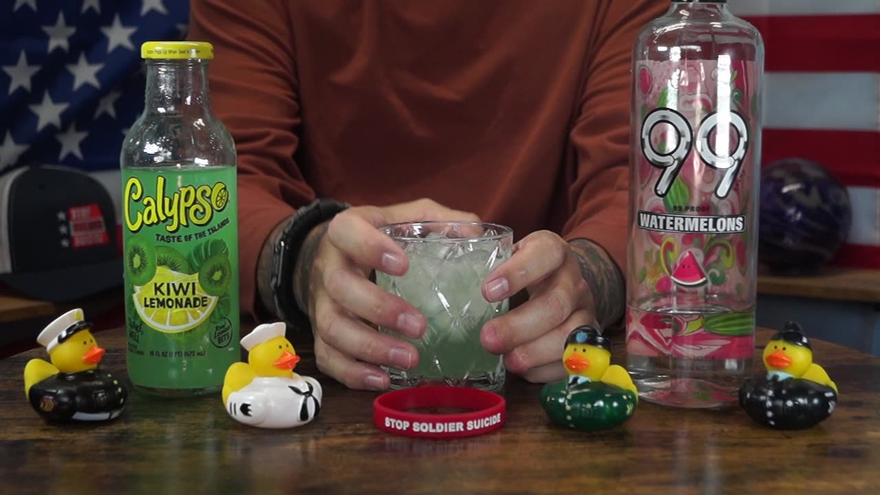 Donald Hopkins - 99 Watermelon Schnapps & Calypso Kiwi Lemonade