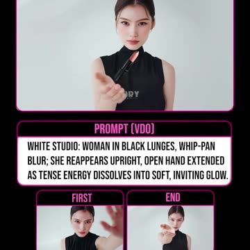 Creating a Lipstick Commercial with AI Tools! | Story Board