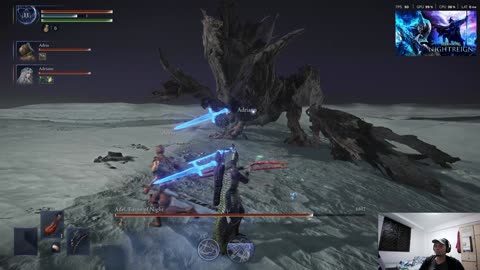 Elden Ring NightReign Nightlord Adel Baron of Night (Gaping Jaw) felled
