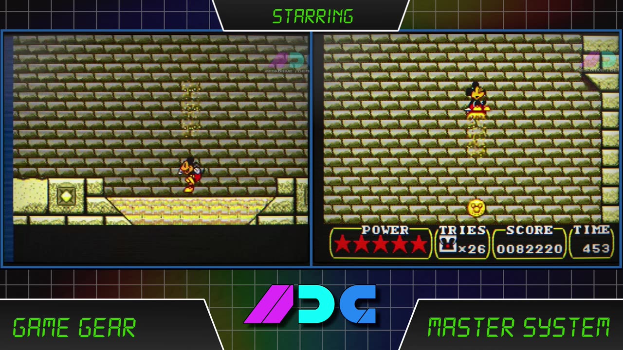 Land Of Illusion - Game Gear #Vs Land Of Illusion - Master System #LongPlay #Comparison