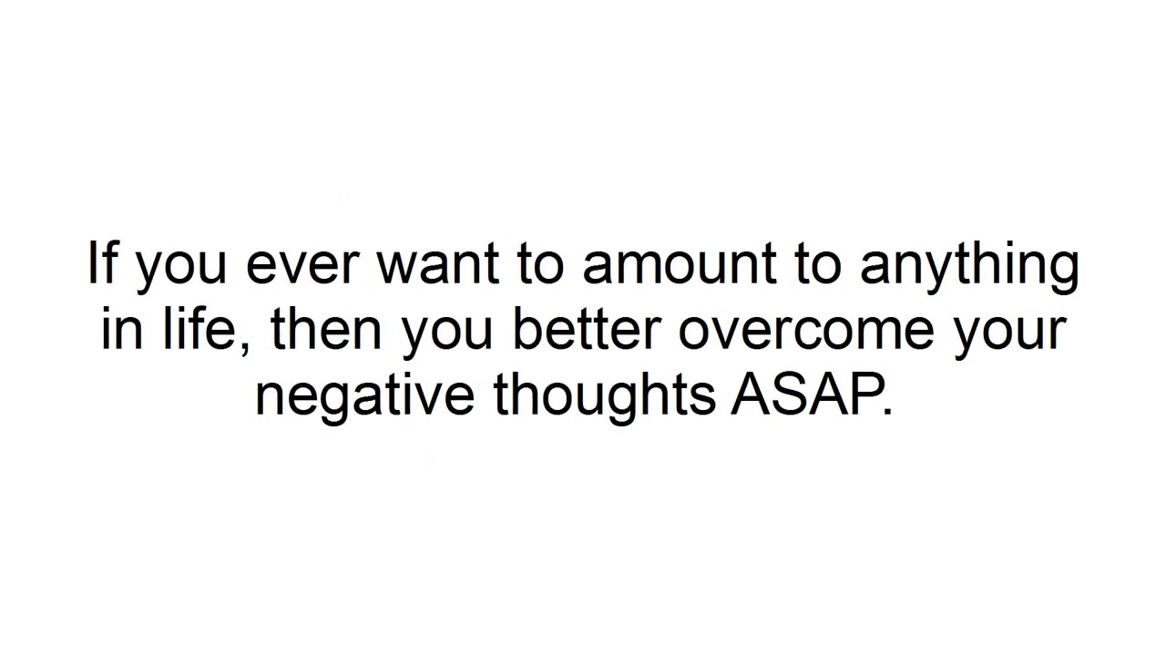 THE ASTONISHING POWER OF POSITIVE THINKING - Part 2