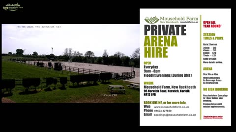 Mousehold Farm All Weather Riding arena