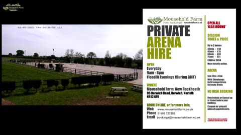 Mousehold Farm All Weather Riding arena