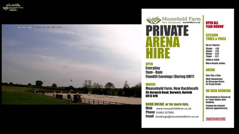 Mousehold Farm All Weather Riding arena
