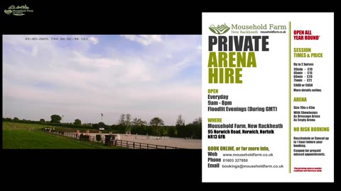 Mousehold Farm All Weather Riding arena