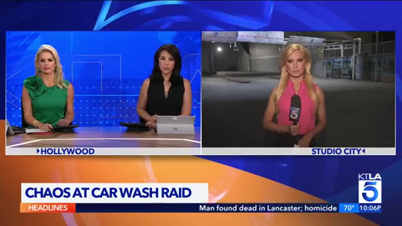 Workers detained during car wash raid