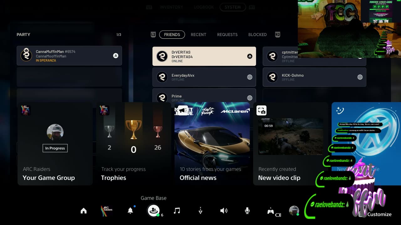 Just doing the things