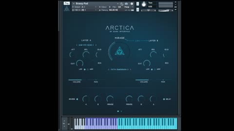 Arctica by Dark Intervals Pads And Synths Demo