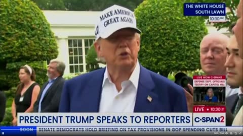 Trump: Oh. Fake news. Fortunately, nobody watches. Is anybody watching CNN