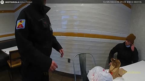 Bodycam Footage Shows Police Approaching Luigi Mangione Moments Before Arrest