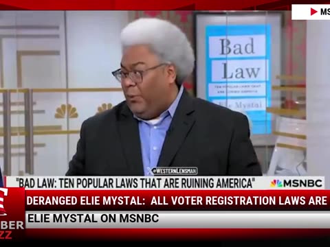 Deranged Elie Mystal:  All Voter Registration Laws Are Racist