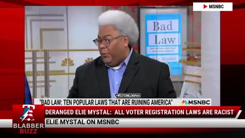 Deranged Elie Mystal: All Voter Registration Laws Are Racist