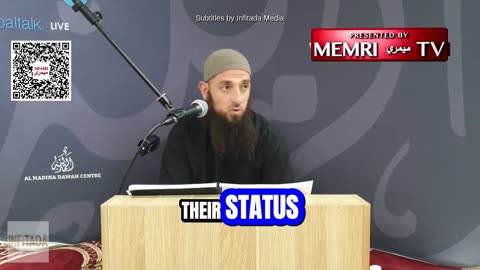 Australian Islamic scholar: “Jihad is definitely part of our religion...