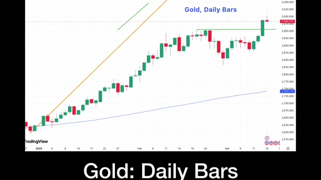 Gold $3,000 clip