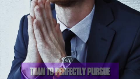 It’s nobler to pursue your own dreams and visions imperfectly...
