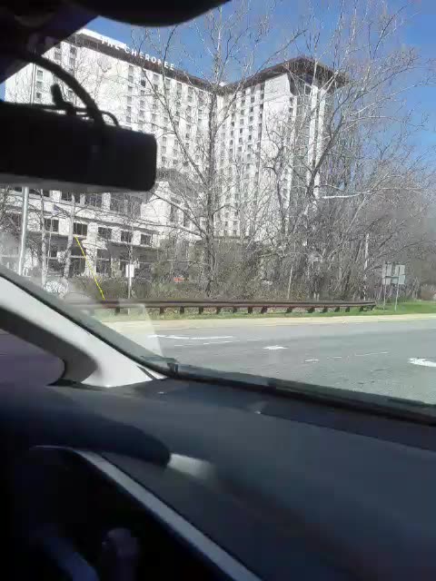 Leaving Harrah's Cherokee Casino