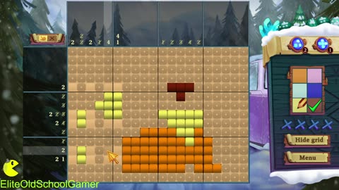 Adventure Mosaics Winter Holiday - Review and Walk-through - Level 48 - December 2025