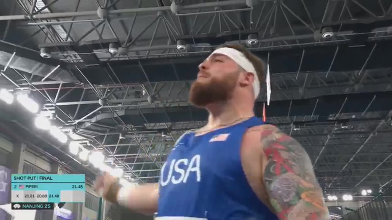 US Sports Track & Field Feat. USA earns two of three podium spots in men’s shot put at WIC