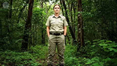 Lions found a female ranger tied to a tree, you won't believe what they did