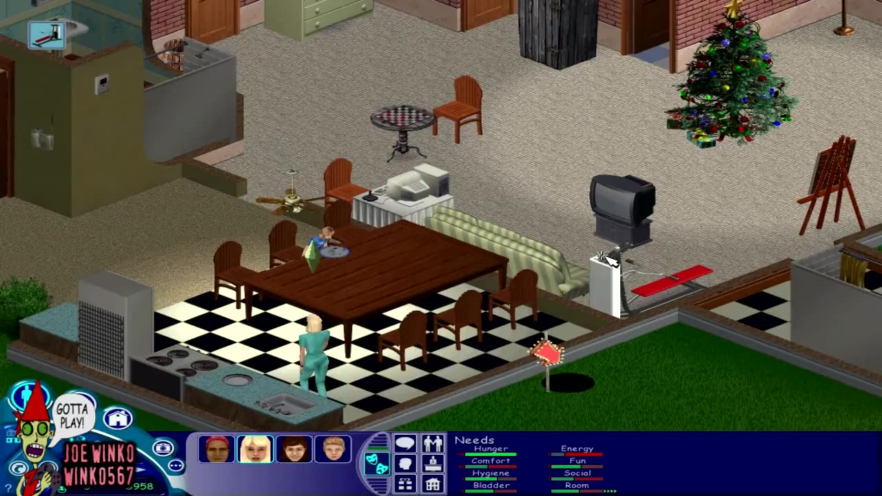 Sims 1 Gameplay Series 1x20 Joe Winko