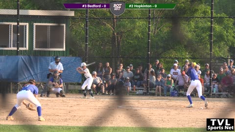 24-25 MIAA State Tournament D2 Softball Highlights: Bedford Buccaneers VS Hopkinton Hillers