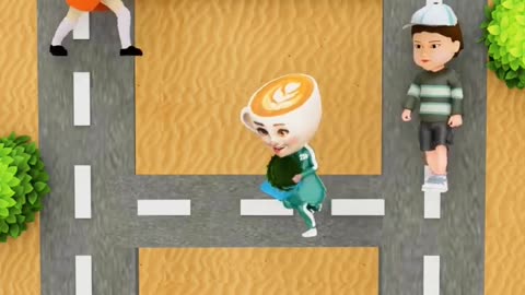 Maze Challenge _ Help Ballerina Patapim Pass 2 Dolls to Win Squid Game