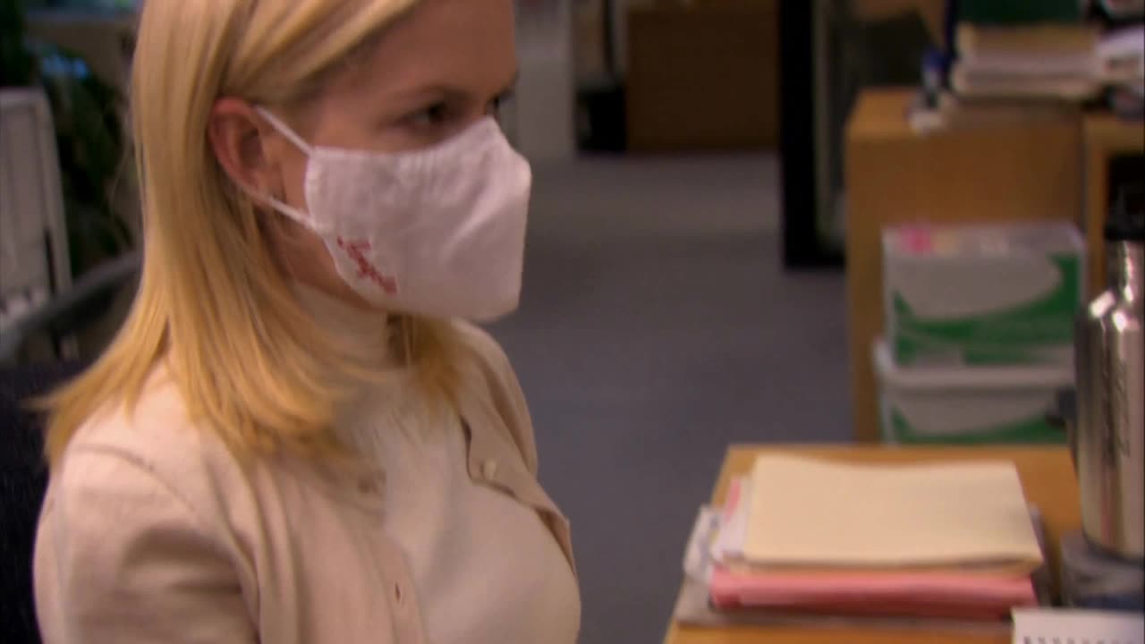 COVID-19 Mask programming from The Office