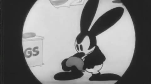 Oswald the Lucky Rabbit Spanks a Hot Dog