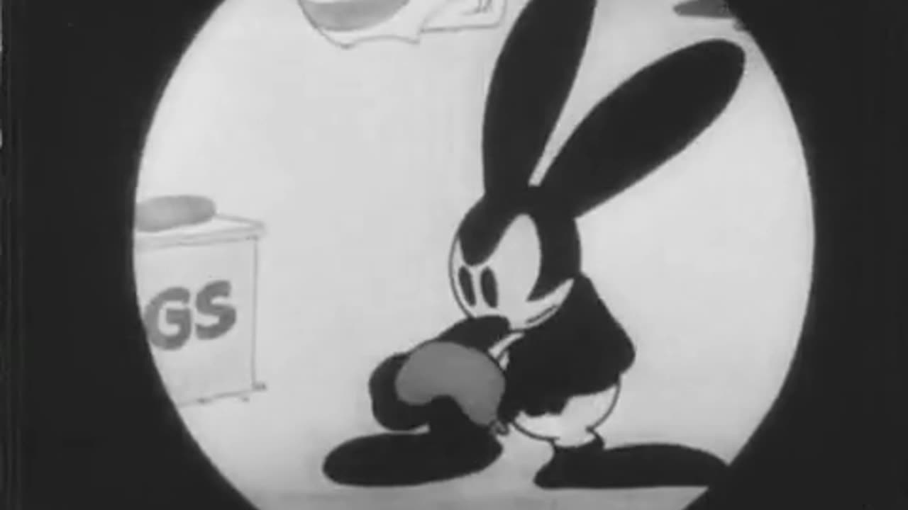 Oswald the Lucky Rabbit Spanks a Hot Dog